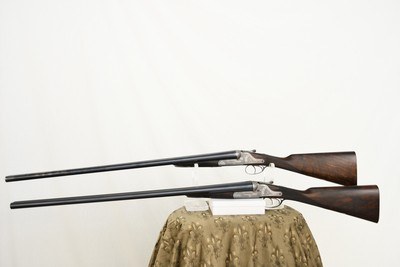 CHARLES LANCASTER MATCHED PAIR SIDELOCK EJECTOR 12 GAUGE – BEST ENGLISH PAIR – 1901 – CASED - Image 7 of 20