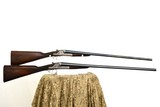 CHARLES LANCASTER MATCHED PAIR SIDELOCK EJECTOR 12 GAUGE – BEST ENGLISH PAIR – 1901 – CASED - Image 3 of 20