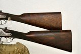 CHARLES LANCASTER MATCHED PAIR SIDELOCK EJECTOR 12 GAUGE – BEST ENGLISH PAIR – 1901 – CASED - Image 9 of 20