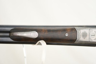 CHARLES LANCASTER MATCHED PAIR SIDELOCK EJECTOR 12 GAUGE – BEST ENGLISH PAIR – 1901 – CASED - Image 12 of 20