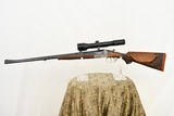 EXCEPTIONAL CARL STIEGELE OF MUNICH SINGLE SHOT RIFLE IN 9.3 X 74R - MASTER ENGRAVED, ZEISS SCOPE, C&R ELIGIBLE - 3 of 21
