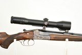 EXCEPTIONAL CARL STIEGELE OF MUNICH SINGLE SHOT RIFLE IN 9.3 X 74R - MASTER ENGRAVED, ZEISS SCOPE, C&R ELIGIBLE - 6 of 21