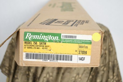 REMINGTON 750 - 270 WINCHESTER - AS NEW - Image 12 of 12