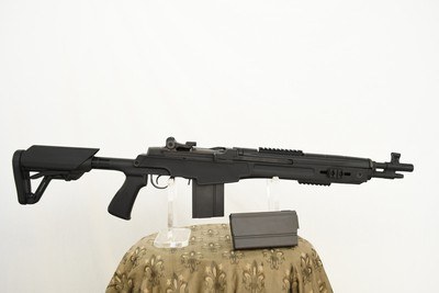 SPRINGFIELD M1A SOCOM 16 CQB - COMPOSITE STOCK - BOX / PAPERWORK / CASE / TWO MAGS - .308 - Image 1 of 10
