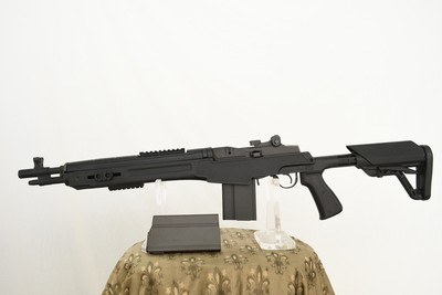 SPRINGFIELD M1A SOCOM 16 CQB - COMPOSITE STOCK - BOX / PAPERWORK / CASE / TWO MAGS - .308 - Image 8 of 10