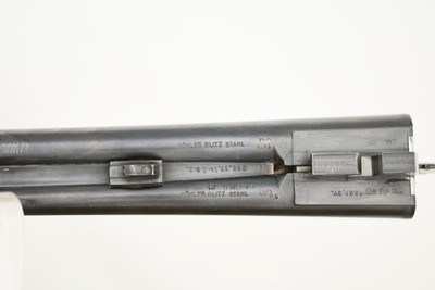 FRANZ SODIA COMBINATION HAMMER GUN - .22 SAVAGE HIGH POWER (5.6 X 52R) / 20 GAUGE - FERLACH, AUSTRIA - 1937 - Image 19 of 21