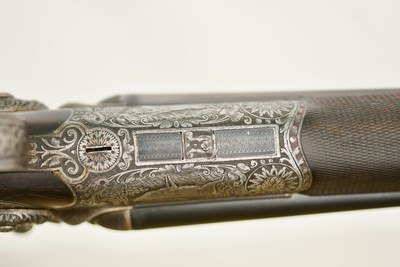 FRANZ SODIA COMBINATION HAMMER GUN - .22 SAVAGE HIGH POWER (5.6 X 52R) / 20 GAUGE - FERLACH, AUSTRIA - 1937 - Image 10 of 21