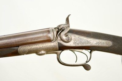 JOHN DIXON HAMMER SHOTGUN - 1862 - REMARKABLE CONDITION - NITRO PROOFED - Image 1 of 24
