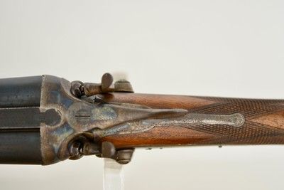 AUSTRIAN LIGHTWEIGHT 16 HAMMER SHOTGUN - KRUPP FLUID 29 1/8