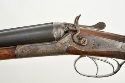AUSTRIAN LIGHTWEIGHT 16 HAMMER SHOTGUN - KRUPP FLUID 29 1/8