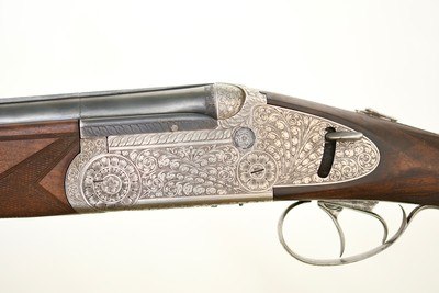 1955 SABATTI 12 GAUGE LEVER-COCKING OU - ONE-OF-A-KIND ITALIAN ARTISAN SHOTGUN / C&R ELIGIBLE - Image 1 of 16