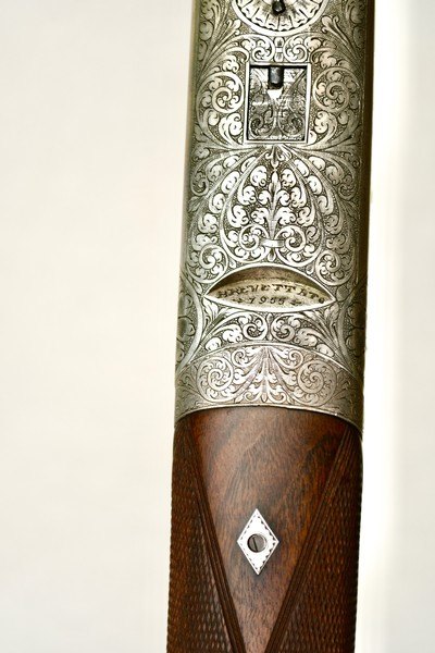 1955 SABATTI 12 GAUGE LEVER-COCKING OU - ONE-OF-A-KIND ITALIAN ARTISAN SHOTGUN / C&R ELIGIBLE - Image 14 of 16