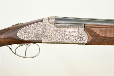 1955 SABATTI 12 GAUGE LEVER-COCKING OU - ONE-OF-A-KIND ITALIAN ARTISAN SHOTGUN / C&R ELIGIBLE - Image 2 of 16