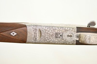 1955 SABATTI 12 GAUGE LEVER-COCKING OU - ONE-OF-A-KIND ITALIAN ARTISAN SHOTGUN / C&R ELIGIBLE - Image 8 of 16