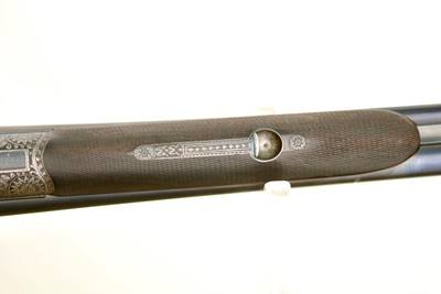 FRANZ SODIA COMBINATION HAMMER GUN - .22 SAVAGE HIGH POWER (5.6 X 52R) / 20 GAUGE - FERLACH, AUSTRIA - 1937  - Image 11 of 20