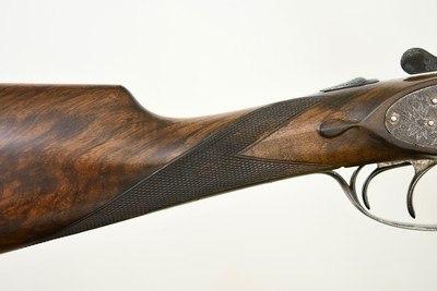 AYA MODEL 53E – 20 GAUGE – ALL OPTION GUN – HAND DETACHABLE SIDELOCKS – SIDECLIPS – THIRD FASTENER - Image 11 of 23