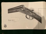AYA MODEL 53E – 20 GAUGE – ALL OPTION GUN – HAND DETACHABLE SIDELOCKS – SIDECLIPS – THIRD FASTENER - Image 22 of 23