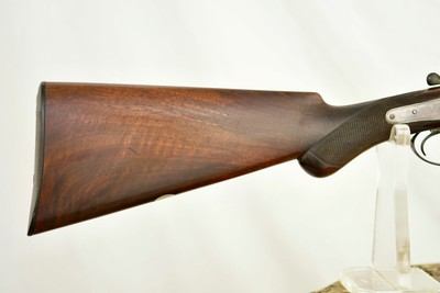 AUSTRIAN LIGHTWEIGHT HAMMER SHOTGUN - ROUND ACTION - KRUPP FLUID STEEL BARRELS - Image 12 of 16