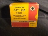 Kynoch 577/450 Martini Henry ammo - 1 of 5