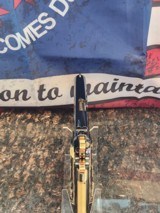 Colt 0911-C .38 SUPER OMG STUNNING GOLD INLAY ENGRAVED BLACK NICKEL - 13 of 15