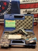 Dinosaur Meteriorite Blued Fully (AAA) Engraved Colt 1911 .38 Super Government Model National Match - 12 of 12