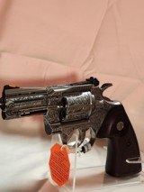 Custom Engraved Beautiful Colt Python 3.00