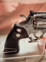 Custom Engraved Beautiful Colt Python 3.00