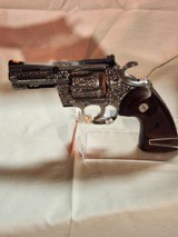 Custom Engraved Beautiful Colt Python 3.00