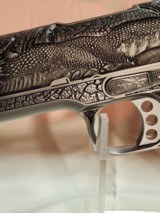 Master Designed and Engraved Kimber 1911 Special Edition .45 ACP (Merlin Enright.) - 6 of 14
