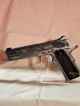 Master Designed and Engraved Kimber 1911 Special Edition .45 ACP (Merlin Enright.) - 9 of 14