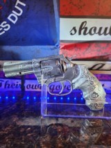 Real One Of A Kind Fully Engraved Colt King Cobra 3" 357 Magnum Stainless