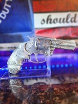 Real One Of A Kind Fully Engraved Colt King Cobra 3" 357 Magnum Stainless - 10 of 14