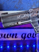 Real One Of A Kind Fully Engraved Colt King Cobra 3" 357 Magnum Stainless - 12 of 14