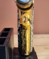 Colt .38 Super fully engraved 24k yellow gold with nickel small parts. Amazing!!! - 11 of 15