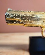 Colt .38 Super fully engraved 24k yellow gold with nickel small parts. Amazing!!! - 13 of 15