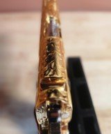Colt .38 Super fully engraved 24k yellow gold with nickel small parts. Amazing!!! - 3 of 15