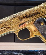Colt Golden King. Colt .38 Super Series 70 Fine Art - 14 of 15