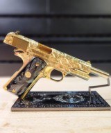 Colt Golden King. Colt .38 Super Series 70 Fine Art - 9 of 15