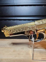Stylish One Of A Kind Barretta 24K Gold Versace Themed 92 FS - 7 of 14