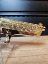 Stylish One Of A Kind Barretta 24K Gold Versace Themed 92 FS - 9 of 14