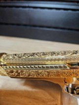 Stylish One Of A Kind Barretta 24K Gold Versace Themed 92 FS - 4 of 14