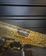 Colt .38 SUPER 1911FULLY ENGRAVED 24K GOLD/BLACK NICKEL CUSTOM GRIPS. - 4 of 15