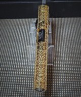 Colt .38 SUPER 1911FULLY ENGRAVED 24K GOLD/BLACK NICKEL CUSTOM GRIPS. - 2 of 15