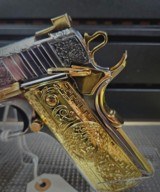 Amazing Auto Ordinance ( Seattle Engraving) 1911A .45 ACP 24K Gold and White Chrome - 15 of 20