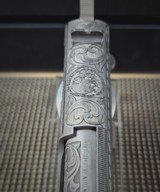 Colt .38 Super Pancho Villa Deeply Engraved Stainless Steele. - 2 of 20