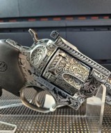 Beautiful Engraved Ruger GP100 .357 Mag Super Redhawk Revolver - 9 of 17