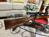 WINCHESTER MODEL 43 RIFLE
.218 BEE WITH 2 MAGAZINE CLIPS - 4 of 15
