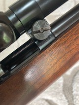 WINCHESTER MODEL 43 RIFLE
.218 BEE WITH 2 MAGAZINE CLIPS - 10 of 15