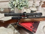 WINCHESTER MODEL 43 RIFLE
.218 BEE WITH 2 MAGAZINE CLIPS - 7 of 15