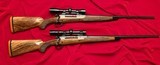 DAVID MILLER CO. matched consecutive pair WINCHESTER pre-64 MODEL 70 - 1 of 19